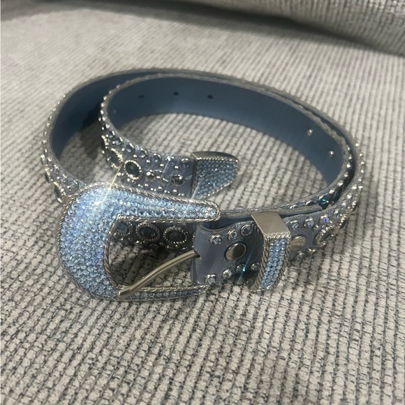 Swarovski Crystals Bb Simon Blue Belt Swarovski Bb Simon Belt 32
